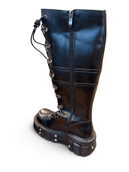 Riot Strap Long Boots A677