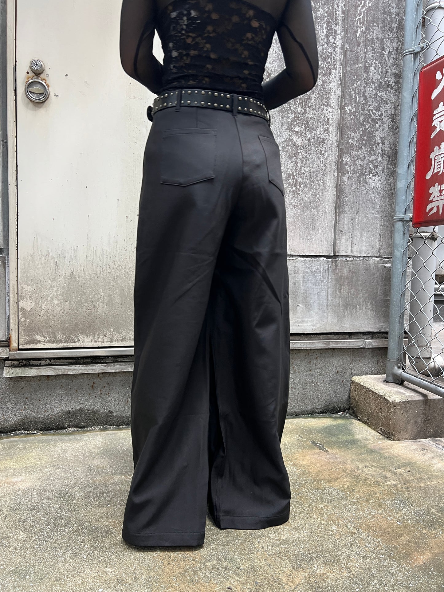 shadow wide  Pants A277