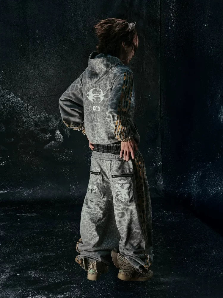 COZY WORLDWIDE “25 LEOPARD” ROYAL TRACK SUIT – 1618