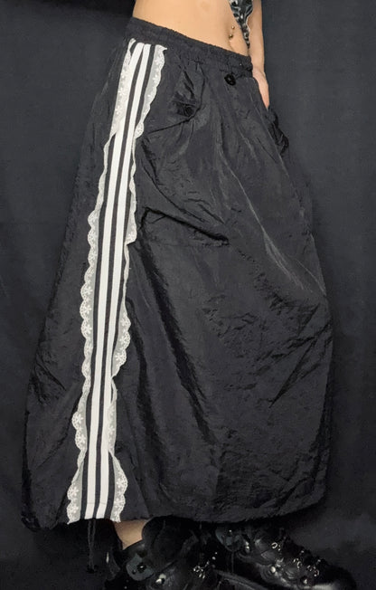 sideline track skirt A647
