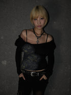 Drape Chain Top A478