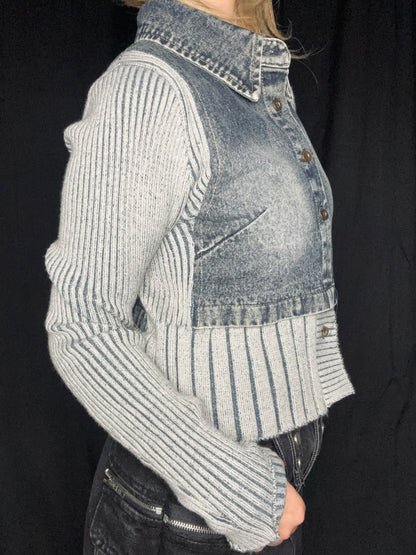 denim knit A125
