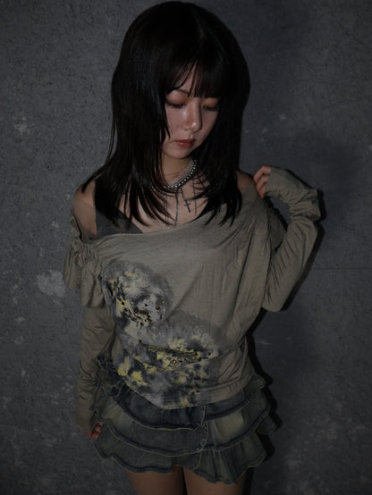 Drape Chain Top A478