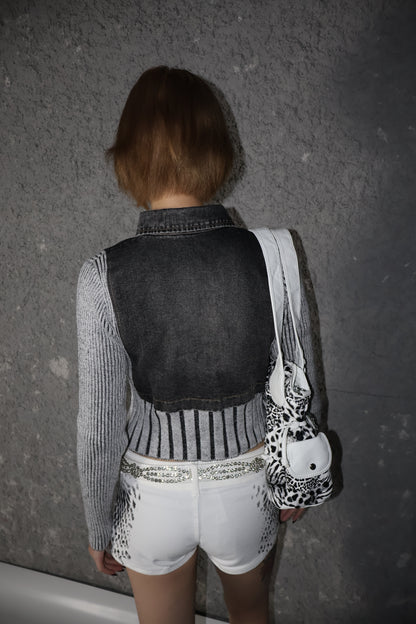 denim knit A125