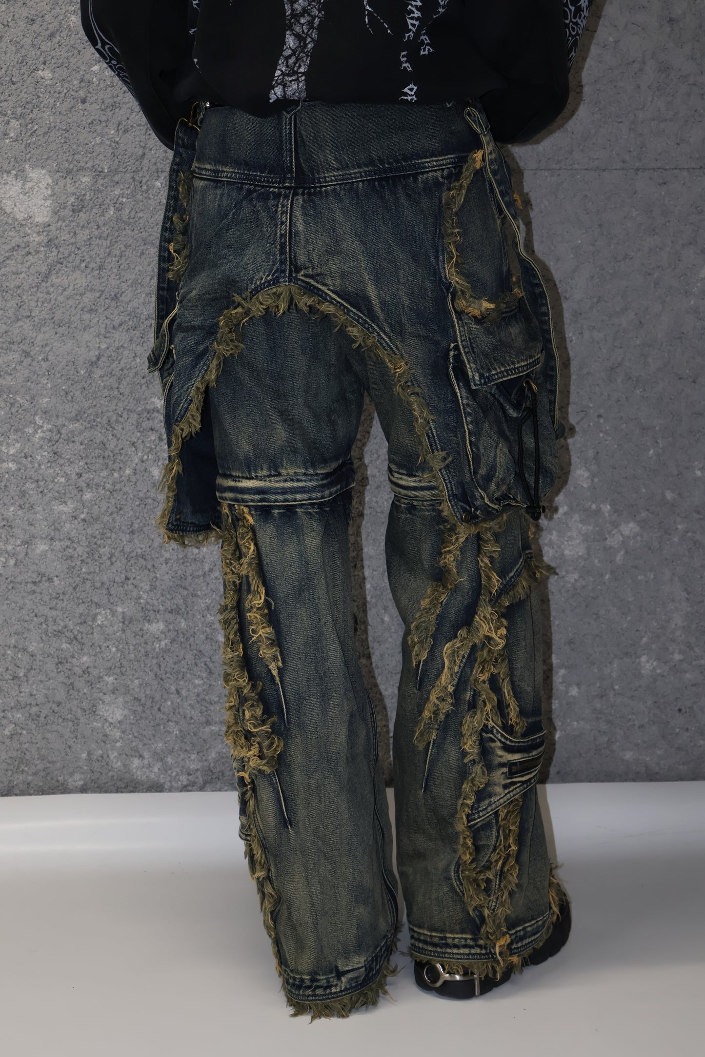 suspender denim A136