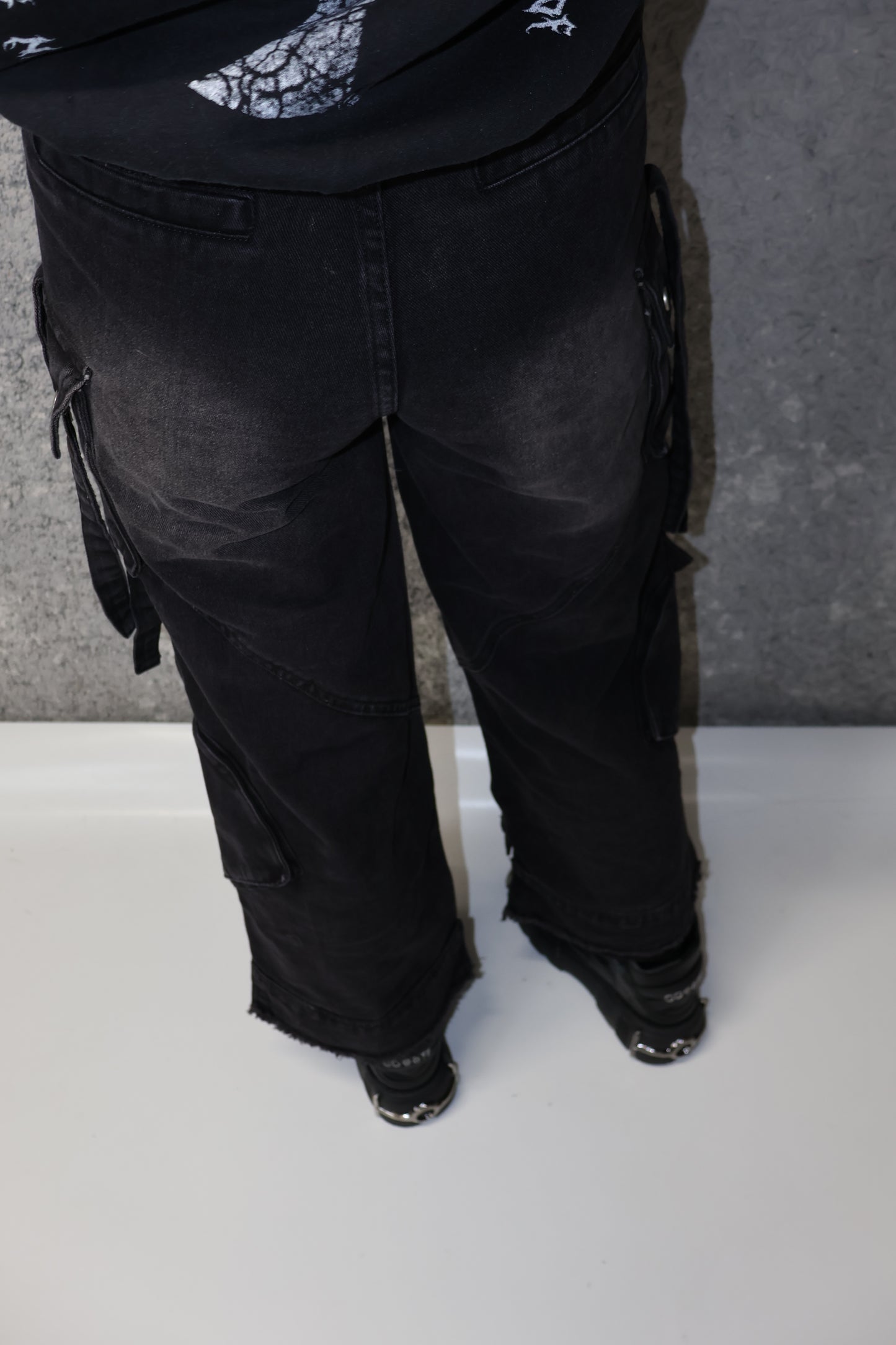 waist belt cargo denim A239