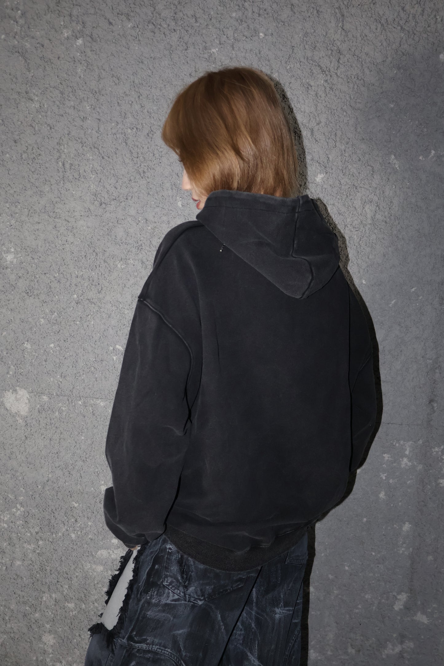 smoking boy hoodie A404