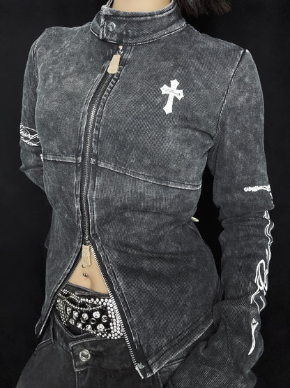 Gothic Cross Top  A702