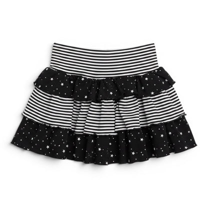 border Ruffle Mini Skirt  A570