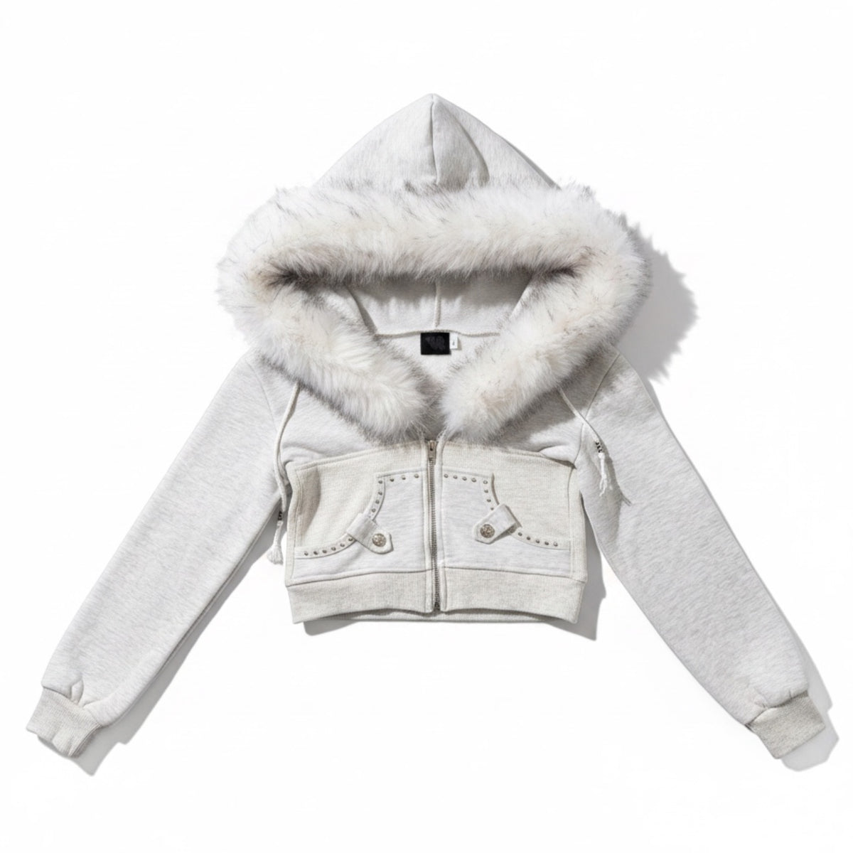 Fur Trim Knit Cardigan A700　