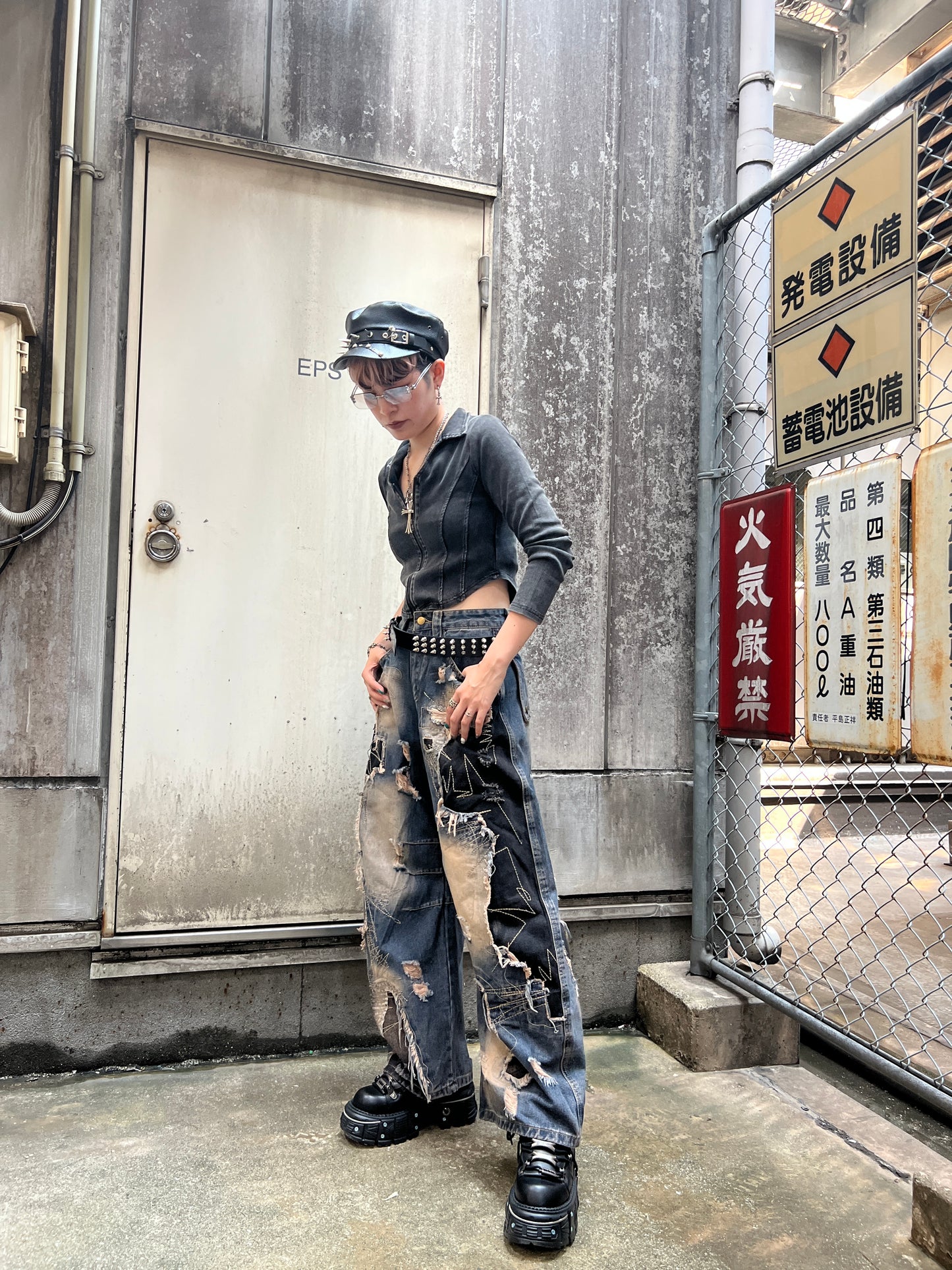 Ruin Cross Denim A273