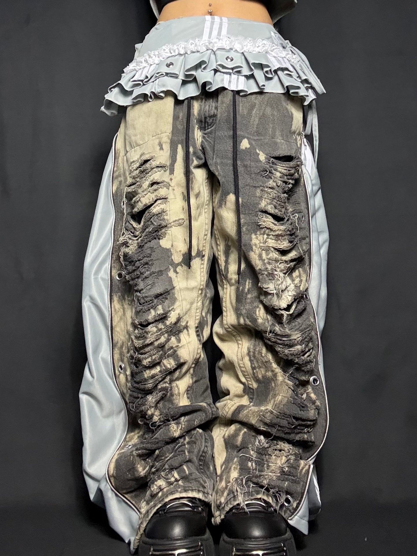 1618 remake skirt denim_RA925