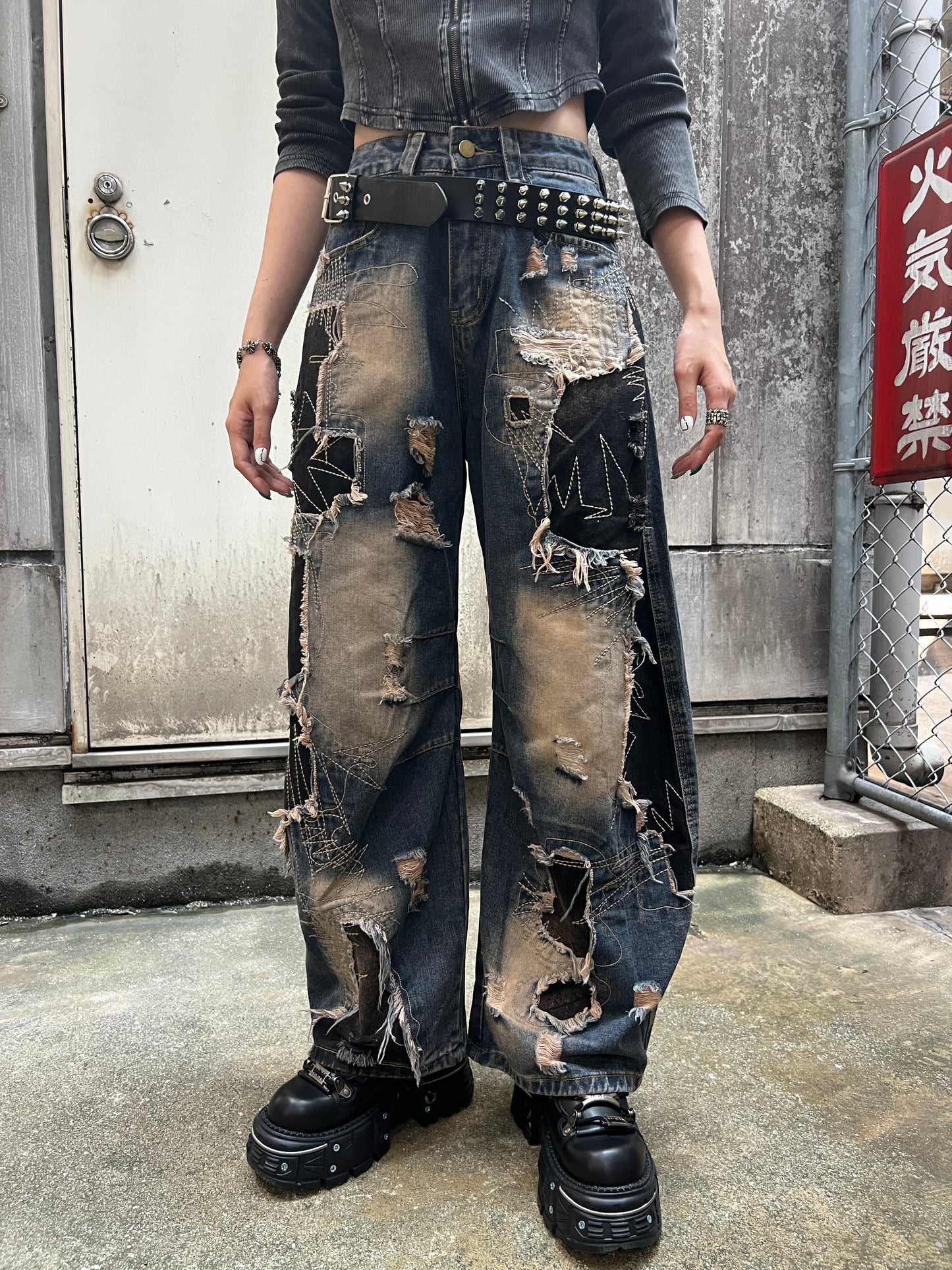 Ruin Cross Denim A273