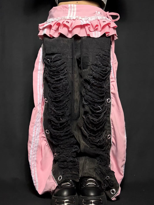 1618 remake skirt denim_RA948