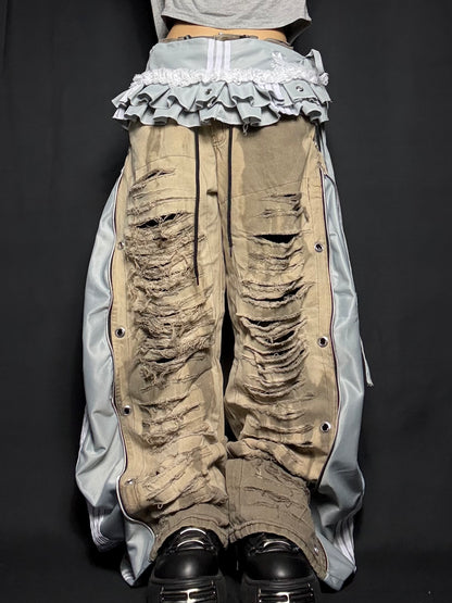 1618 remake skirt denim_RA943