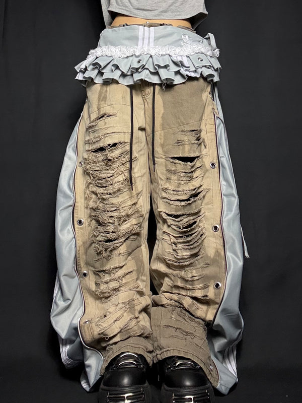 1618 remake skirt denim_RA943