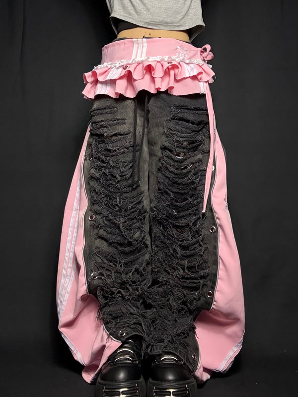 1618 remake skirt denim_RA928