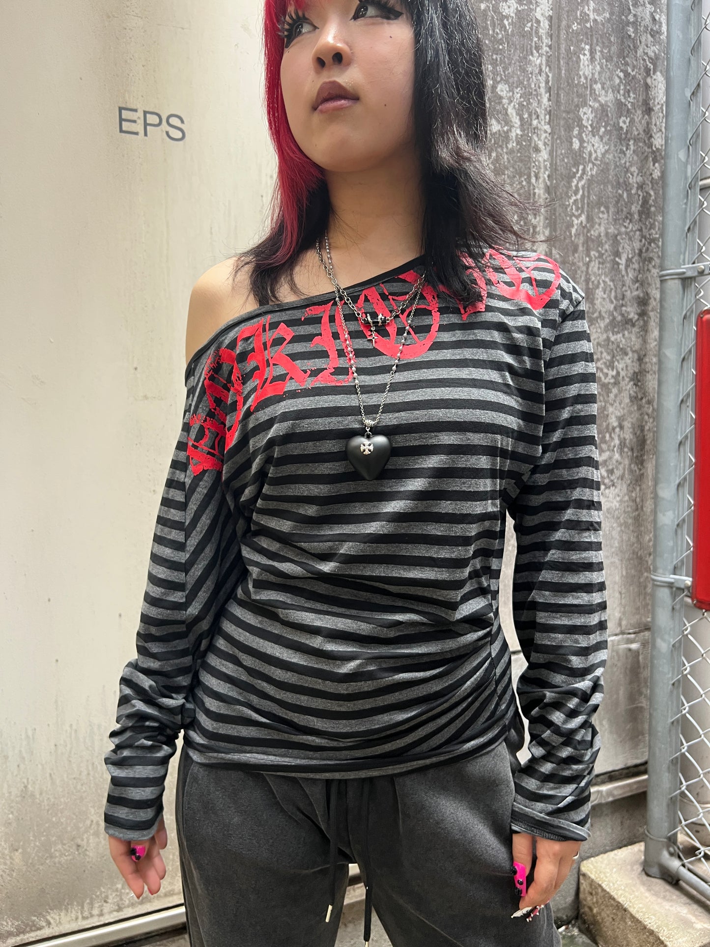 Rebel Stripe Top A281