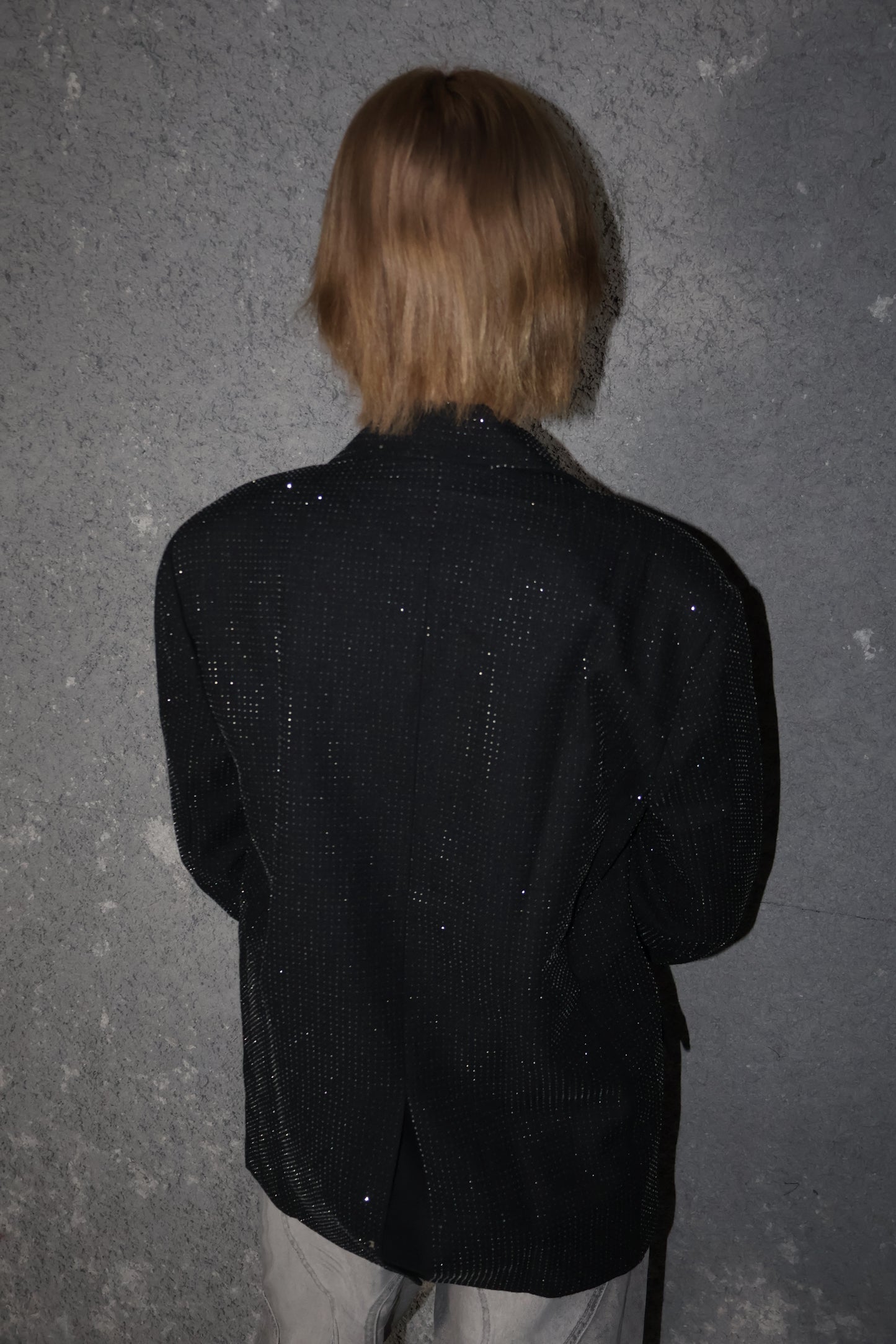 25-K33 rhinestone jacket A370