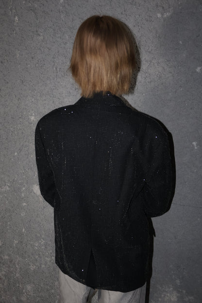 25-K33 rhinestone jacket A370