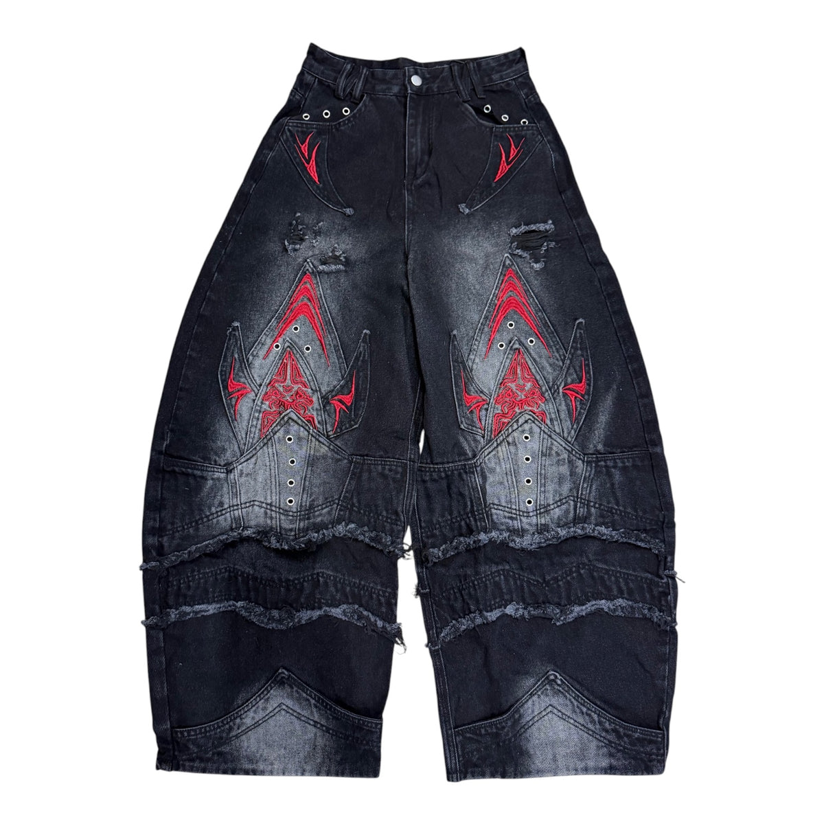 Tribal Wide Denim  A708