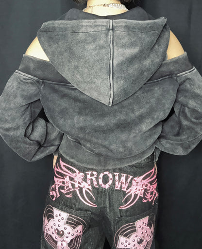 Washed Cargo Jacket A707　