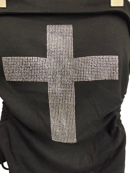 Stud Cross Tube Top A577