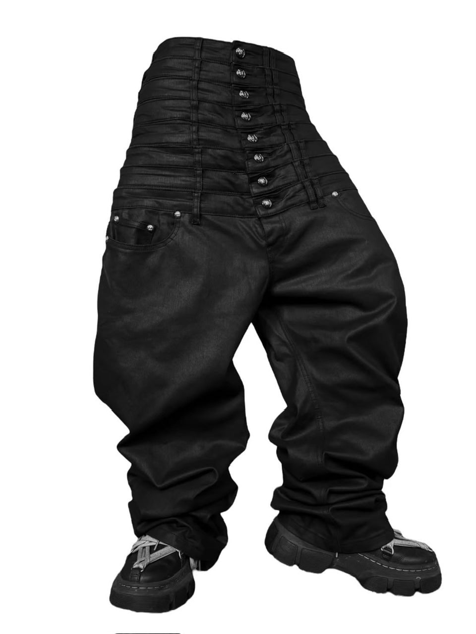 UNIZ 8 Backs J-Cut Pants