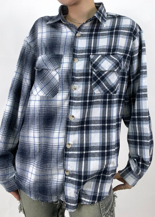 bicolor check shirts