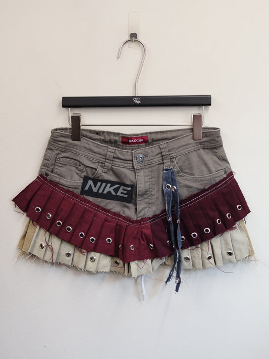 1618 remake denim skirt_RA218