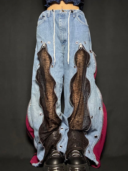 1618 remake lace denim_RA963