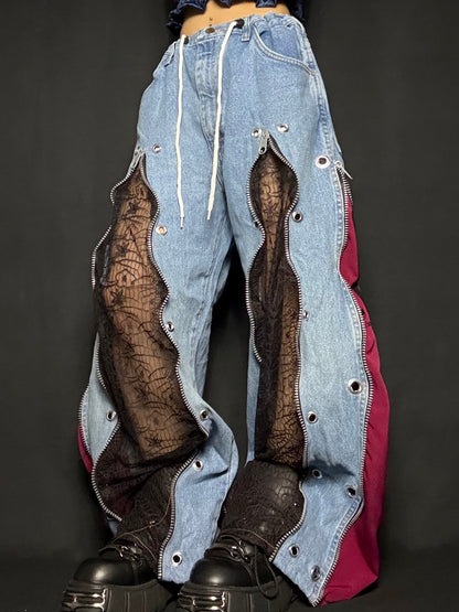 1618 remake lace denim_RA963
