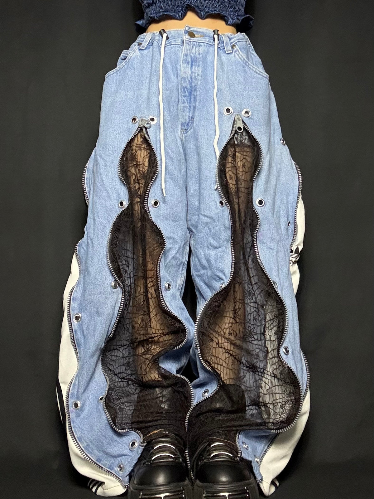 1618 remake lace denim_RA962