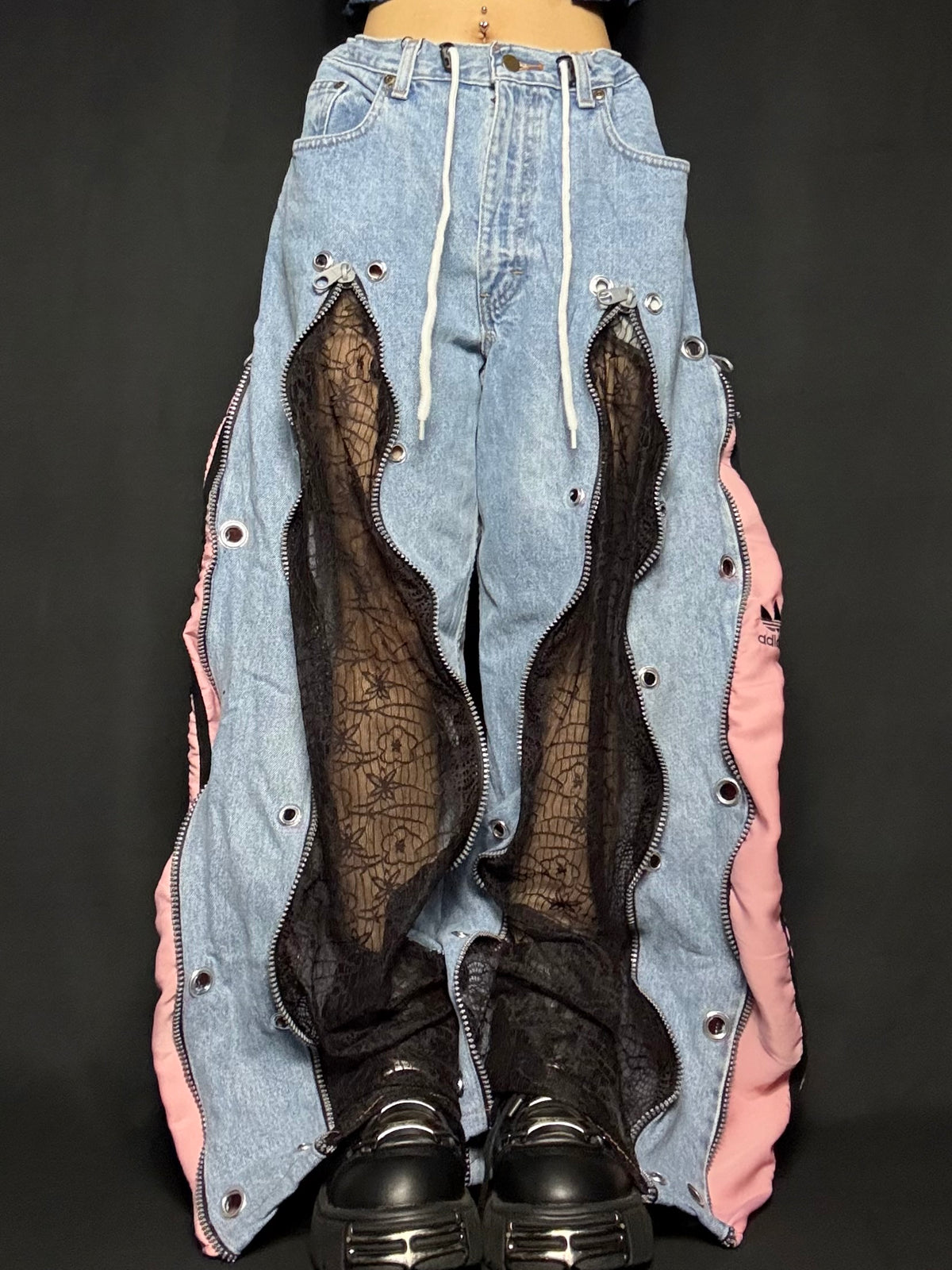 1618 remake lace denim_RA957