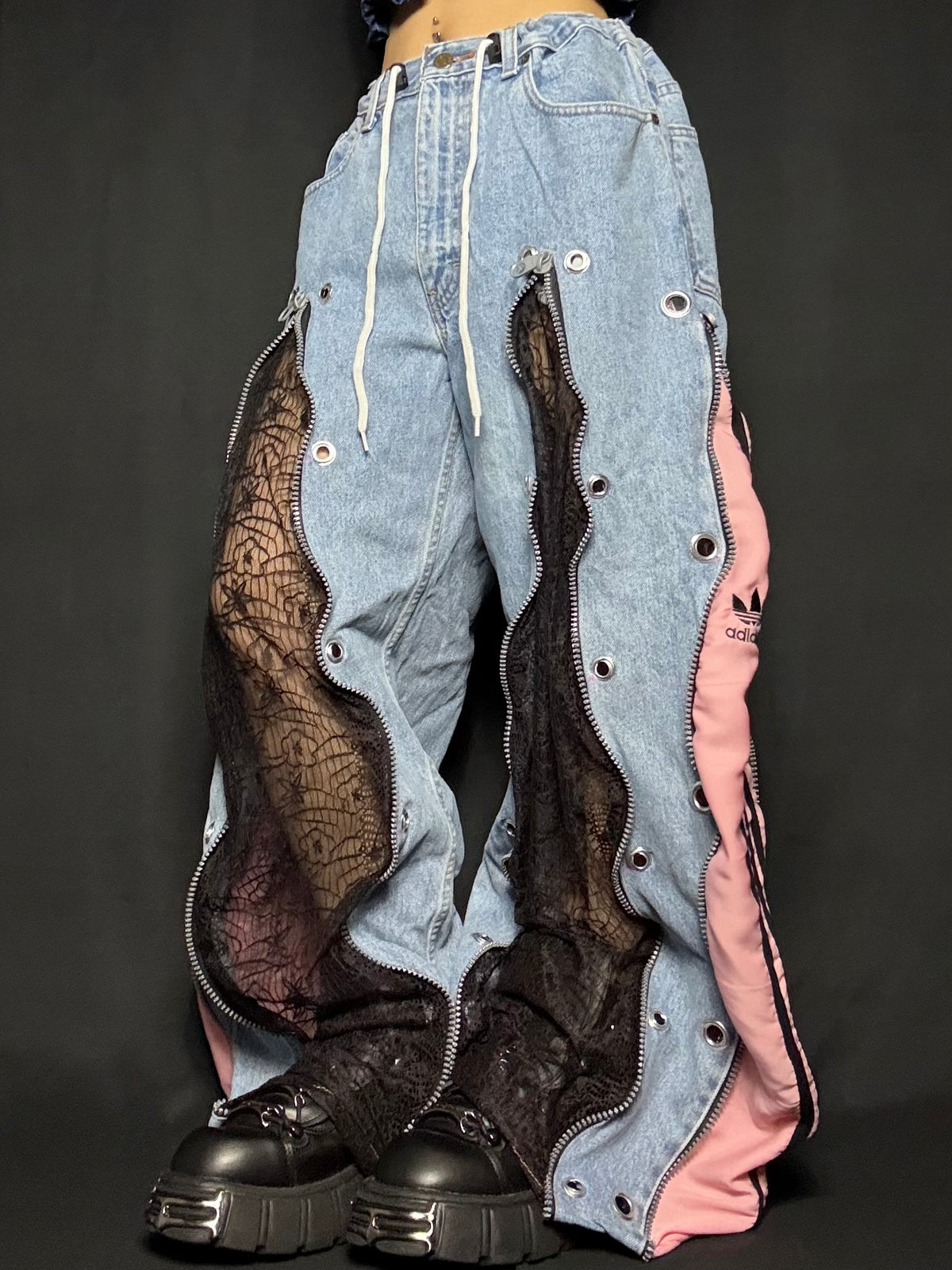 1618 remake lace denim_RA957