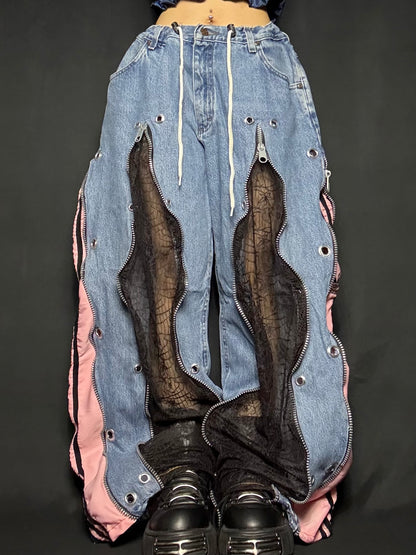 1618 remake lace denim_RA972