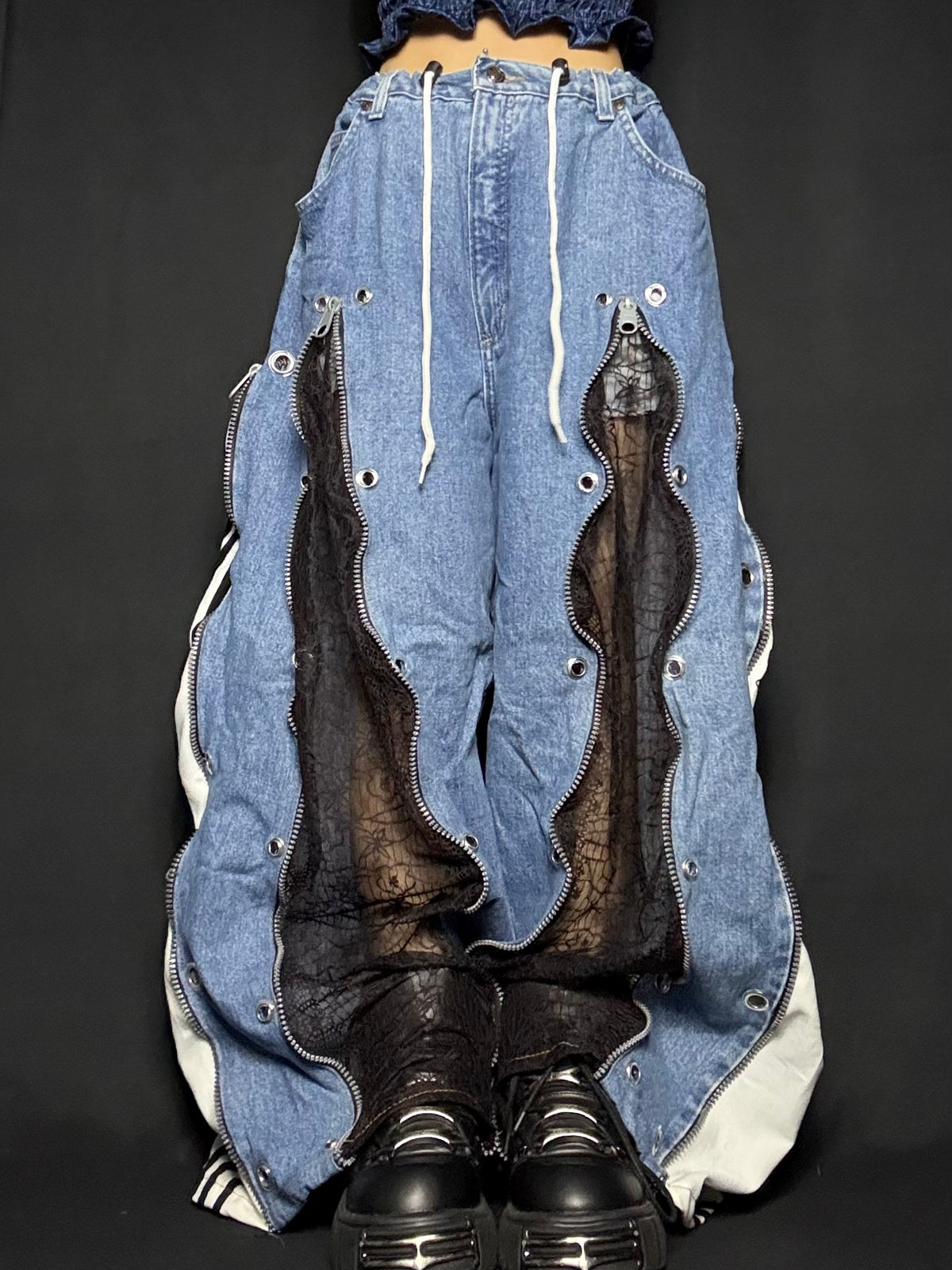 1618 remake lace denim_RA979