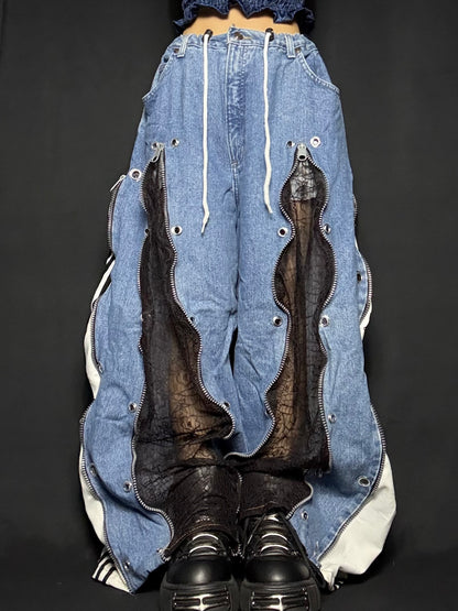 1618 remake lace denim_RA979