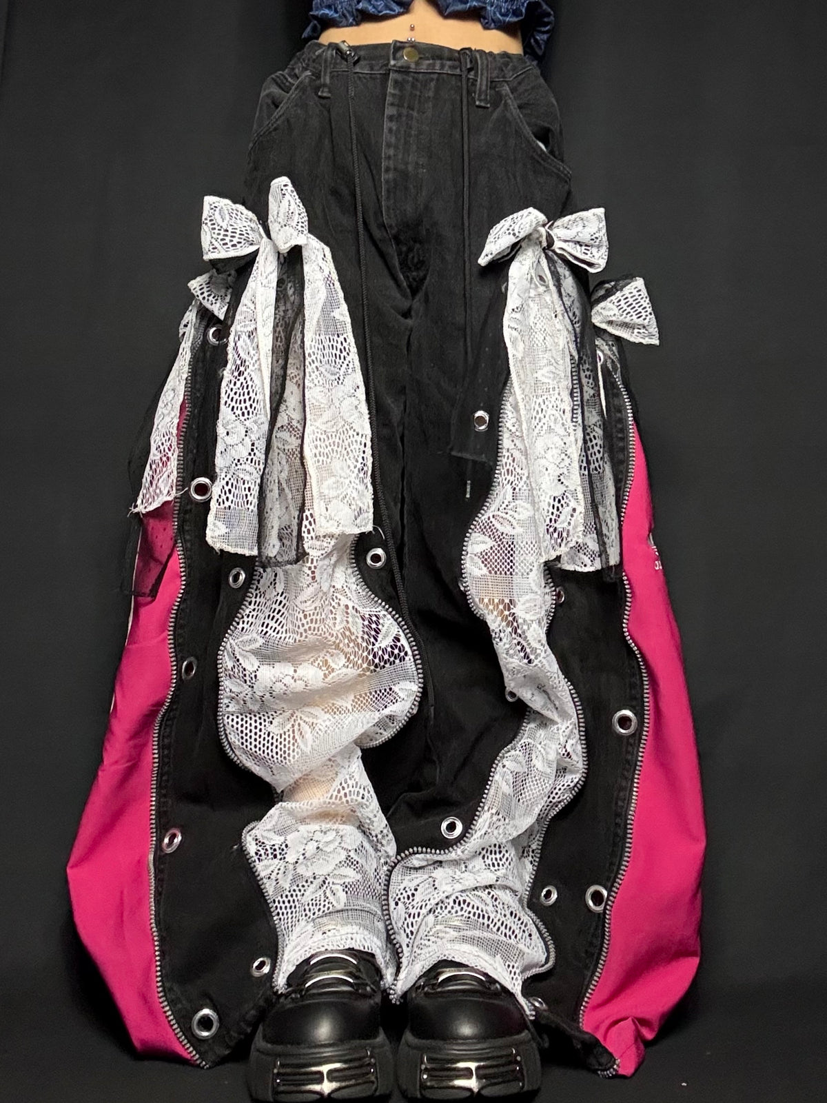 1618 remake ribbon denim_RA967