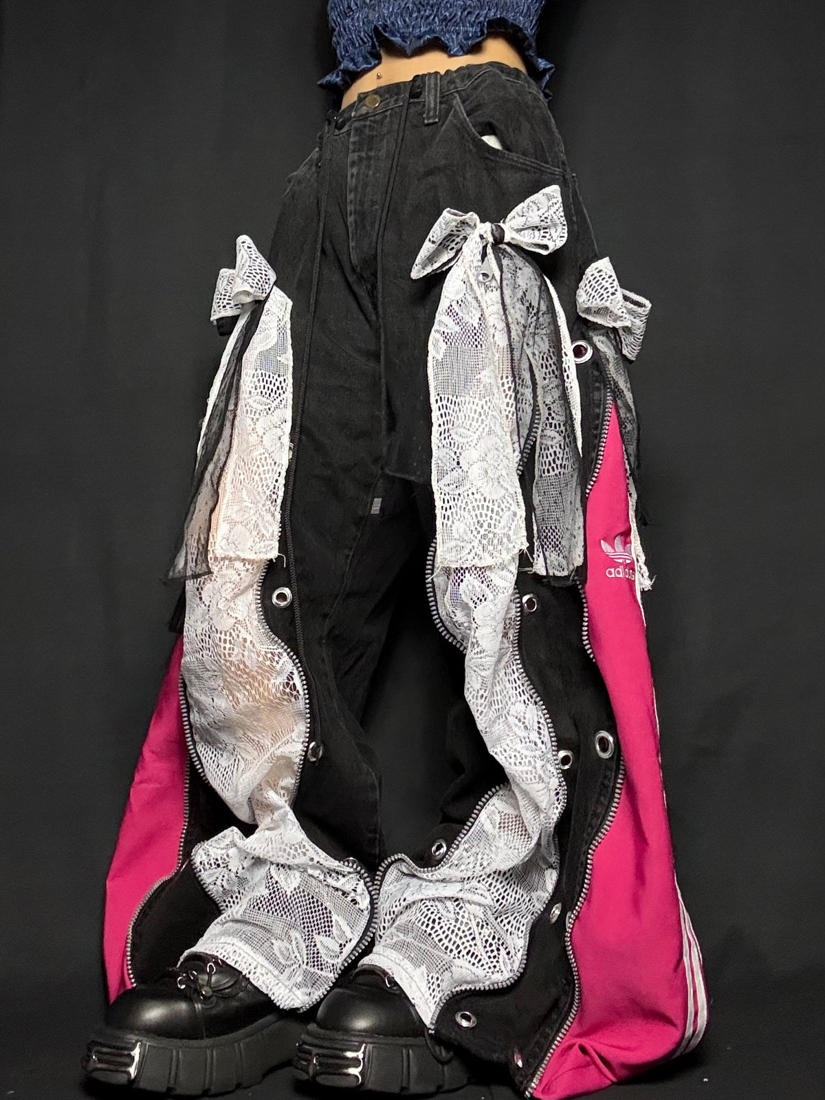 1618 remake ribbon denim_RA967