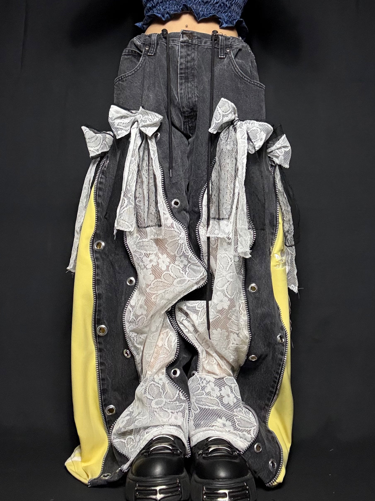1618 remake ribbon denim_RA970