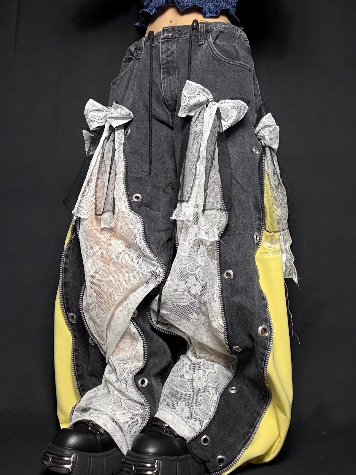 1618 remake ribbon denim_RA970