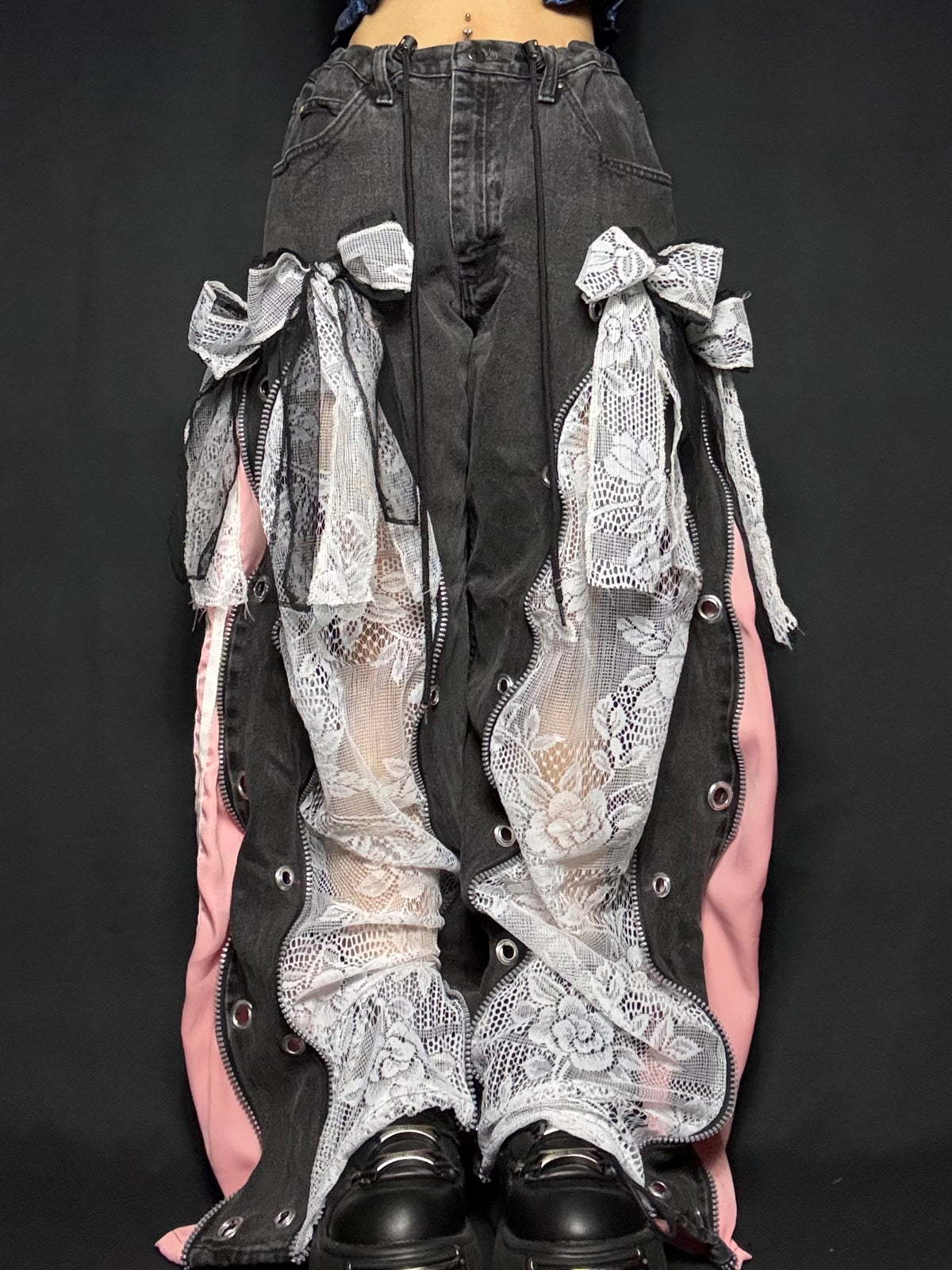 1618 remake ribbon denim_RA985