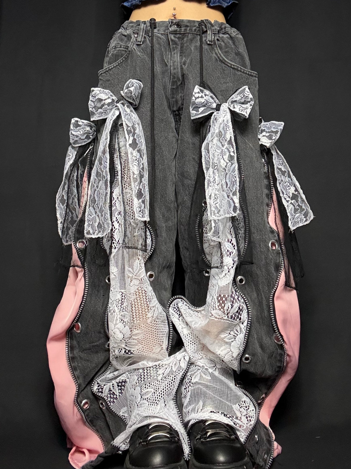 1618 remake ribbon denim_RA966