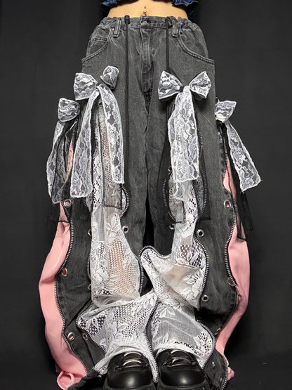 1618 remake ribbon denim_RA966