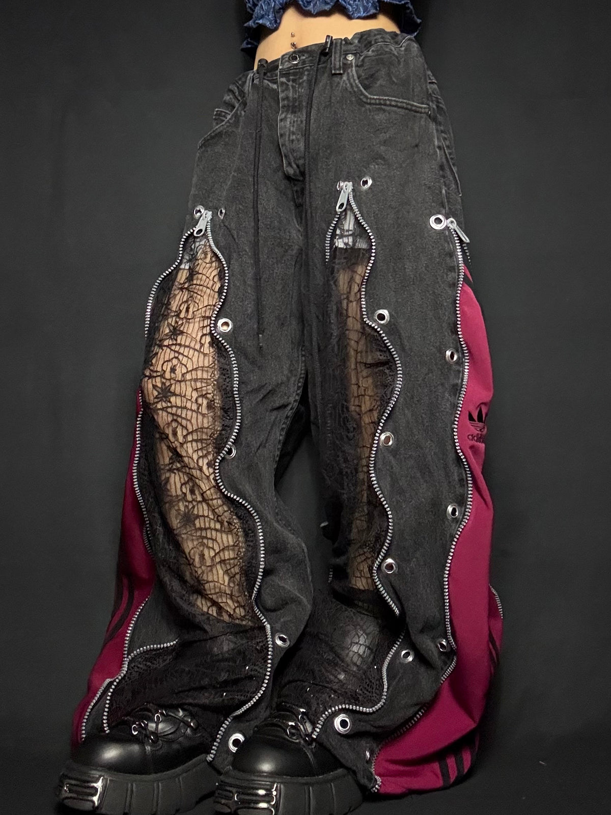 1618 remake lace denim_RA994