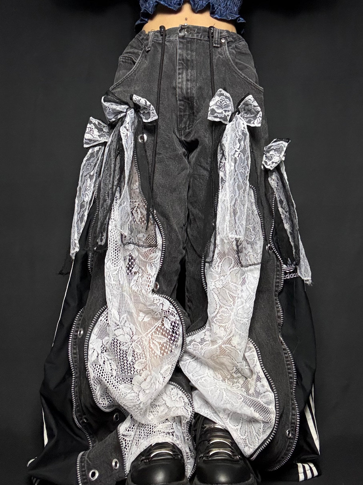 1618 remake ribbon denim_RA989
