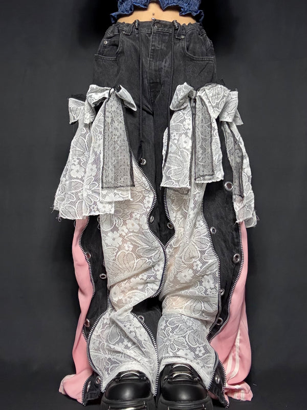 1618 remake ribbon denim_RA990