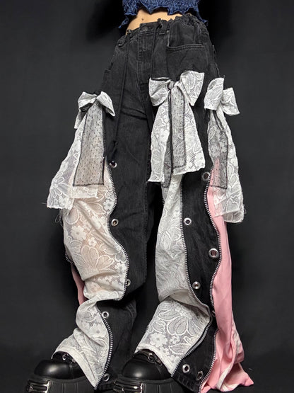 1618 remake ribbon denim_RA990