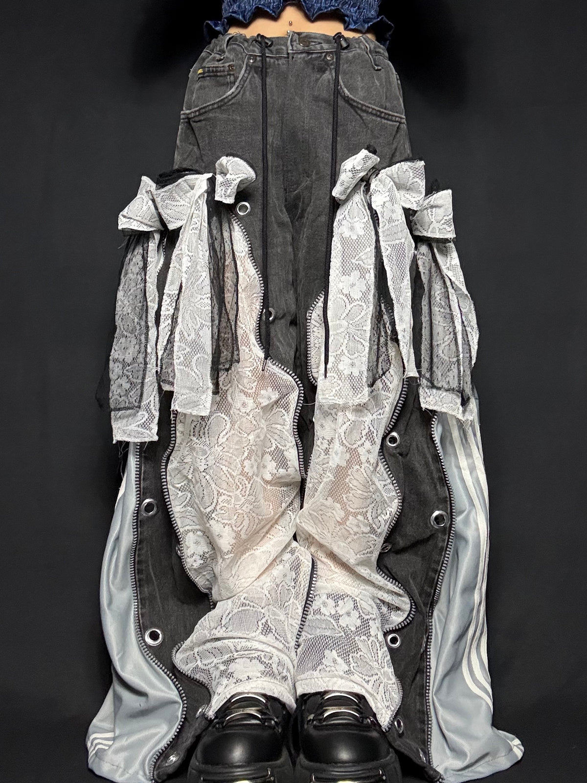 1618 remake ribbon denim_RA991